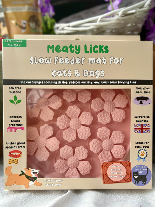 Meaty Licks Daisy Delight Slow Feeder
