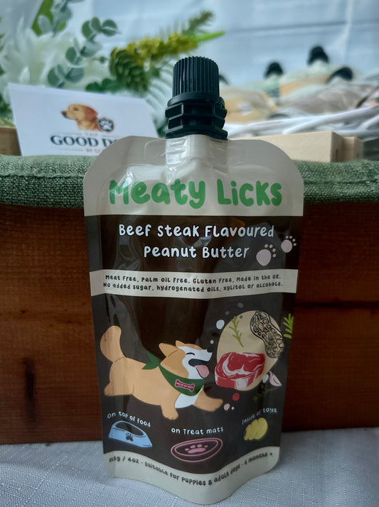 Roast Beef flavoured Peanut Butter Pouch