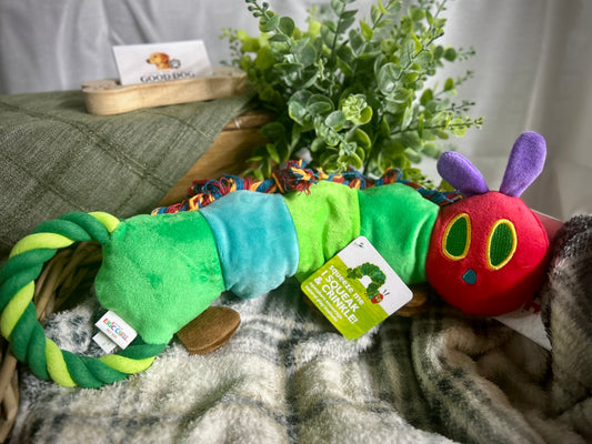 Eric Carle Very Hungry Caterpillar Rope Tug Toy