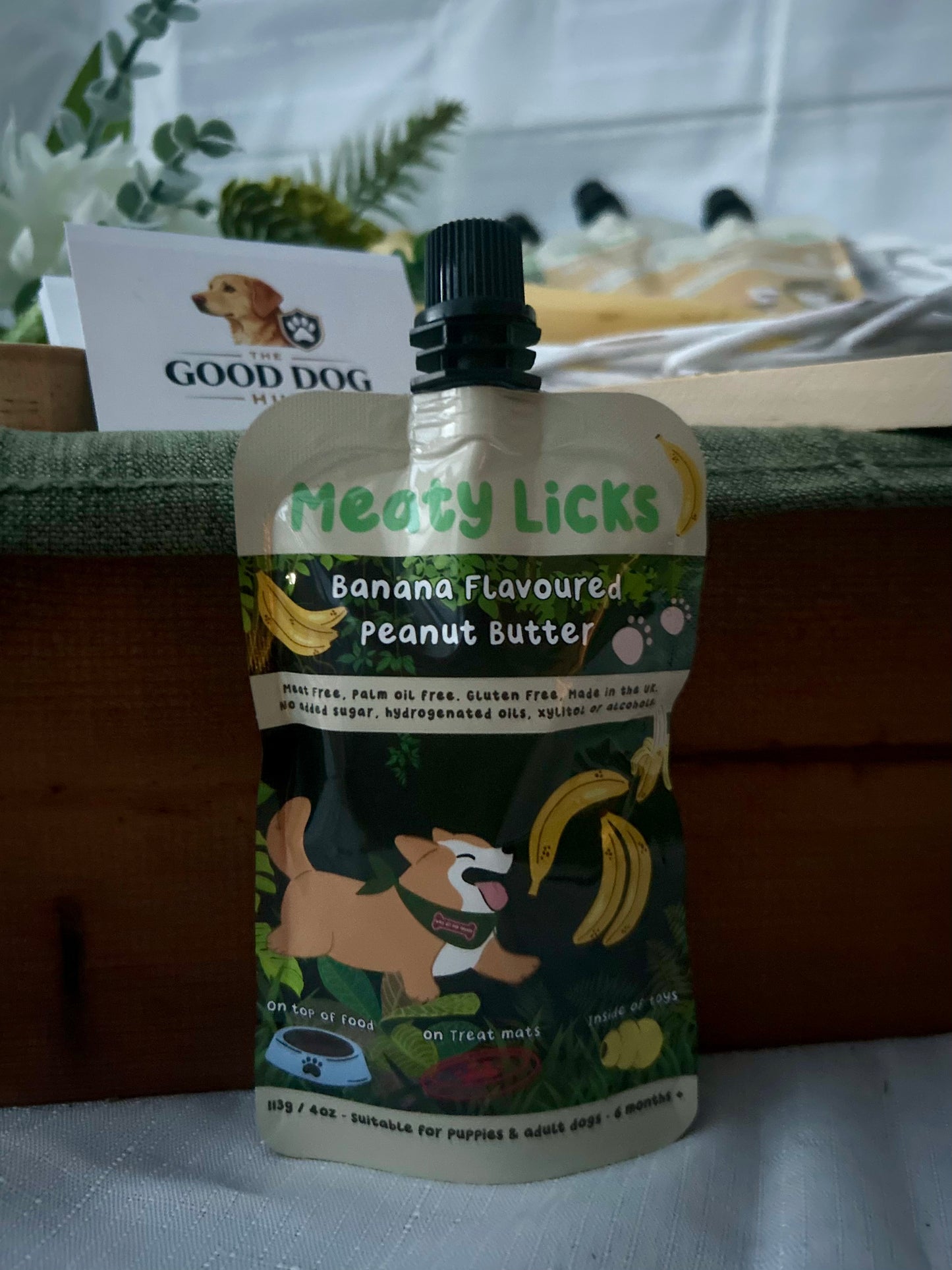 Banana Flavoured Peanut Butter Pouch