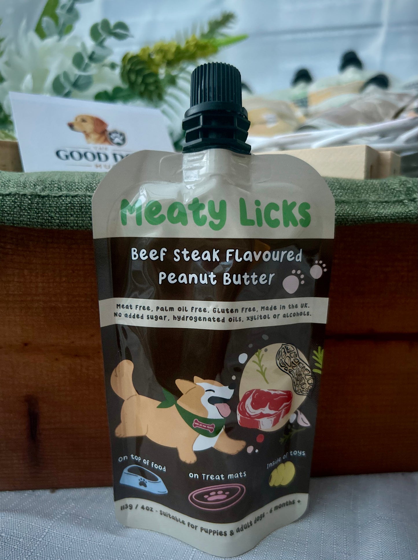 Roast Beef flavoured  Peanut Butter Pouch