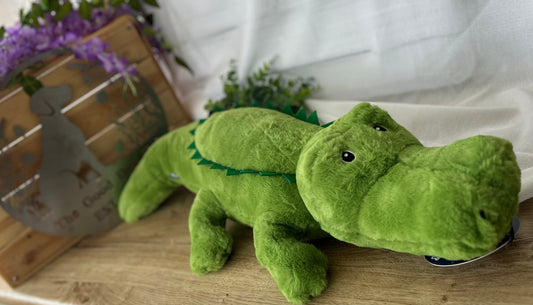 Playtime For Dogs Supersized 80cm Cuddle Giant Croc